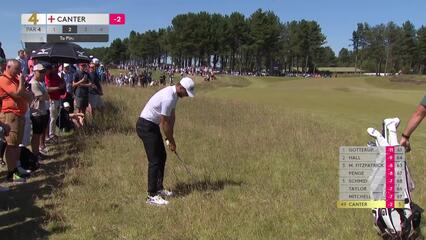 Laurie Canter | Round 2 | 4th hole | Shot 2 | 2025 Genesis Scottish Open