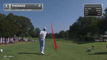 Justin Thomas | Round 4 | 9th hole | Shot 1 | 2025 FedEx St. Jude