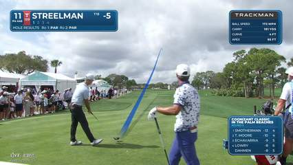 Kevin Streelman | Round 3 | 11th hole | Shot 1 | 2026 Cognizant Classic