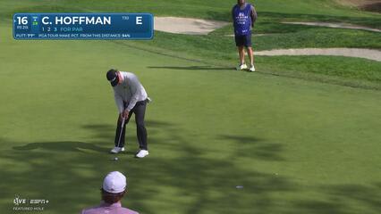 Charley Hoffman | Round 4 | 16th hole | Shot 4 | 2025 Farmers