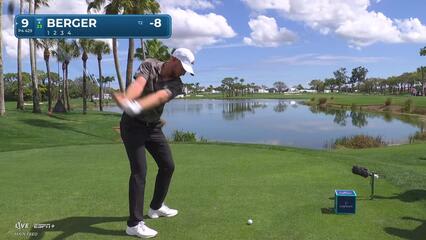 Daniel Berger | Round 1 | 9th hole | Shot 1 | 2025 Cognizant Classic