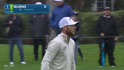 Sam Burns | Round 1 | 1st hole | Shot 4 | 2026 The Genesis