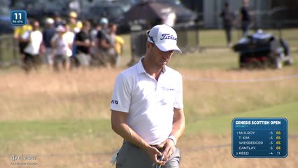 Justin Thomas | Round 1 | 11th hole | Shot 5 | 2026 Genesis Scottish Open