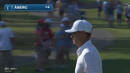 Ludvig Åberg | Round 4 | 1st hole | Shot 4 | 2025 Arnold Palmer Invitational
