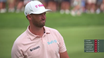Wyndham Clark | Round 4 | 17th hole | Shot 3 | 2026 BMW Championship