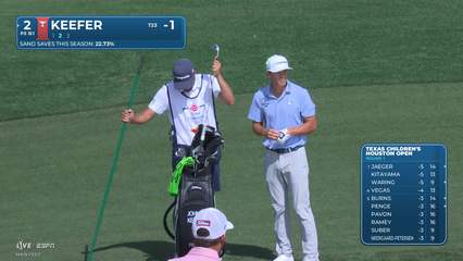 John Keefer | Round 1 | 2nd hole | Shot 2 | 2026 Texas Children's