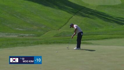 Si Woo Kim | Round 3 | 3rd hole | Shot 3 | 2025 John Deere