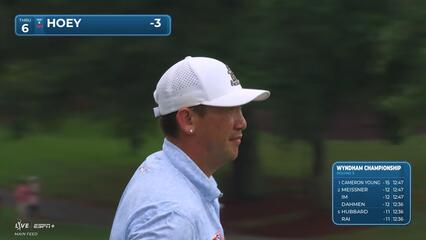 Rico Hoey | Round 3 | 6th hole | Shot 4 | 2025 Wyndham