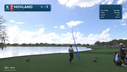 Viktor Hovland | Round 1 | 6th hole | Shot 1 | 2026 Arnold Palmer