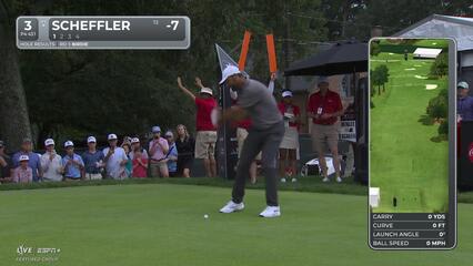 Scottie Scheffler | Round 2 | 3rd hole | Shot 1 | 2025 TOUR Championship