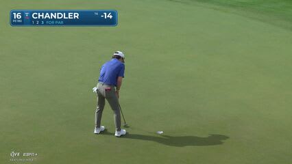 Will Chandler | Round 4 | 16th hole | Shot 3 | 2025 WM Phoenix Open
