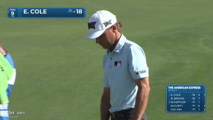 Eric Cole | Round 3 | 18th hole | Shot 4 | 2026 The American Express