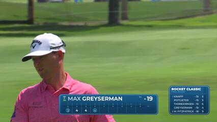 Max Greyserman | Round 4 | 4th hole | Shot 4 | 2025 Rocket Classic