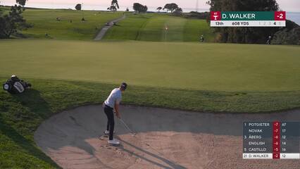 Danny Walker | Round 3 | 13th hole | Shot 4 | 2025 Farmers