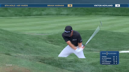 Brian Harman | Round 4 | 6th hole | Shot 3 | 2026 THE PLAYERS