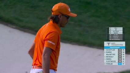 Rickie Fowler | Round 4 | 18th hole | Shot 4 | 2025 BMW Championship