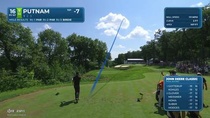 Andrew Putnam | Round 4 | 16th hole | Shot 1 | 2026 John Deere