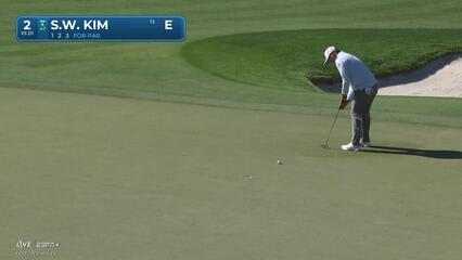 Si Woo Kim | Round 1 | 2nd hole | Shot 3 | 2025 Arnold Palmer