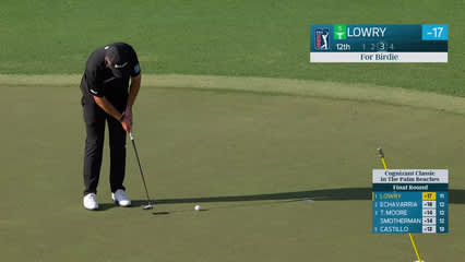 Shane Lowry | Round 4 | 12th hole | Shot 3 | 2026 Cognizant Classic