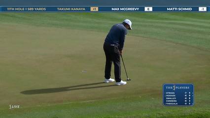 Takumi Kanaya | Round 2 | 11th hole | Shot 5 | 2026 THE PLAYERS