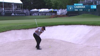 Ángel Cabrera | Round 4 | 18th hole | Shot 3 | 2025 Tradition