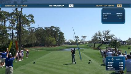 Jhonattan Vegas | Round 3 | 16th hole | Shot 1 | 2025 THE PLAYERS