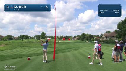 Jackson Suber | Round 1 | 8th hole | Shot 1 | 2025 3M Open