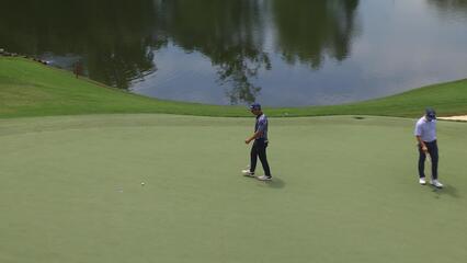 Thorbjørn Olesen | Round 1 | 16th hole | Shot 3 | 2025 Wyndham