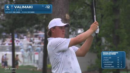 Sami Valimaki | Round 4 | 6th hole | Shot 2 | 2025 Houston Open