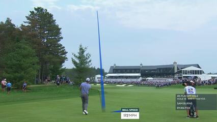 Sam Burns | Playoff 4 | 18th hole | Shot 2 | 2025 RBC Canadian