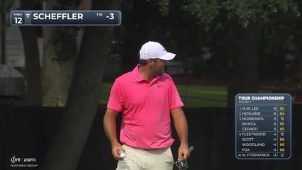 Scottie Scheffler | Round 1 | 12th hole | Shot 3 | 2026 TOUR Championship