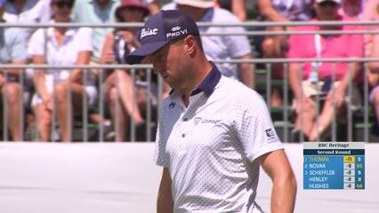 Justin Thomas | Round 2 | 6th hole | Shot 4 | 2025 RBC Heritage