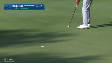 Johnny Keefer | Round 1 | 15th hole | Shot 4 | 2026 Zurich Classic