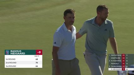 Rasmus Højgaard | Round 3 | 18th hole | Shot 5 | 2026 WM Phoenix Open