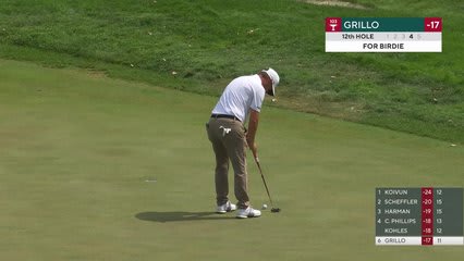 Emiliano Grillo | Round 4 | 12th hole | Shot 4 | 2026 3M Open
