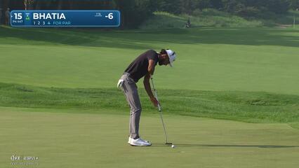 Akshay Bhatia | Round 2 | 15th hole | Shot 4 | 2025 3M Open