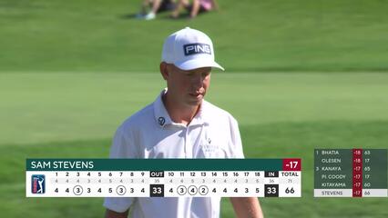 Sam Stevens | Round 3 | 18th hole | Shot 5 | 2025 3M Open