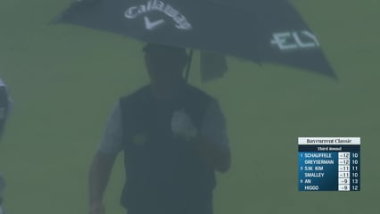 Si Woo Kim | Round 3 | 12th hole | Shot 2 | 2025 Baycurrent