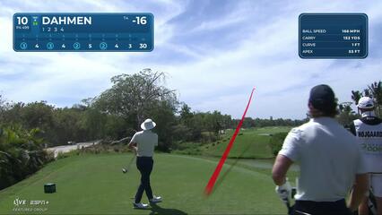 Joel Dahmen | Round 4 | 10th hole | Shot 1 | 2025 Mexico Open