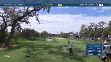 Si Woo Kim | Round 3 | 13th hole | Shot 1 | 2026 THE PLAYERS