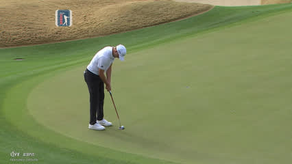 Rasmus Højgaard | Round 2 | 1st hole | Shot 3 | 2026 The American Express