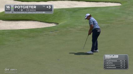 Aldrich Potgieter | Round 2 | 16th hole | Shot 4 | 2025 FedEx St. Jude