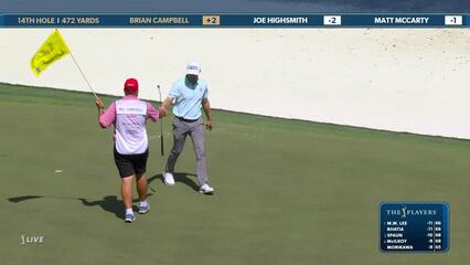 Brian Campbell | Round 2 | 14th hole | Shot 4 | 2025 THE PLAYERS