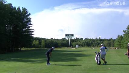 Dustin Johnson | 2020 THE NORTHERN TRUST | Round 4 | 10th hole | Shot 2