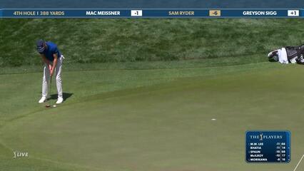 Sam Ryder | Round 2 | 4th hole | Shot 4 | 2025 THE PLAYERS