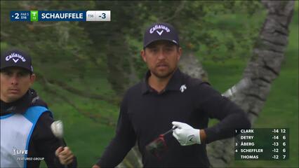 Xander Schauffele | 2024 AT&T Pebble Beach | Round 3 | 2nd hole | Shot 3