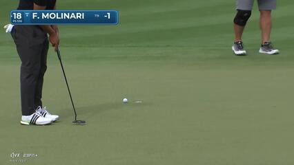Francesco Molinari | Round 1 | 18th hole | Shot 4 | 2025 Mexico Open