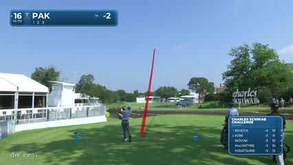 John Pak | Round 1 | 16th hole | Shot 1 | 2025 Charles Schwab