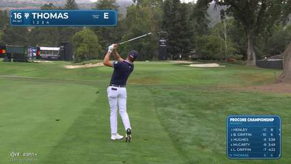 Justin Thomas | Round 2 | 16th hole | Shot 2 | 2025 Procore