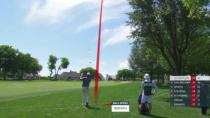 Scottie Scheffler | Round 4 | 11th hole | Shot 2 | 2025 THE CJ CUP